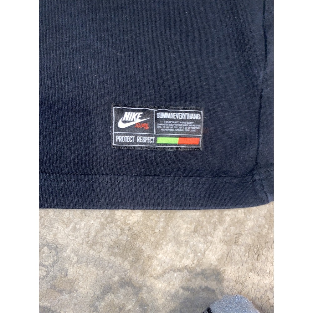NIKE LA CITY EDITION PRIDE LOVE MENS‎ T-SHIRT SZ Large Tee Shirt Black - Picture 2 of 7